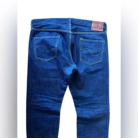 ONI DENIM 921NIXX Natural Indigo Selvedge Denim made in Japan Size 36 - Picture 4 of 13
